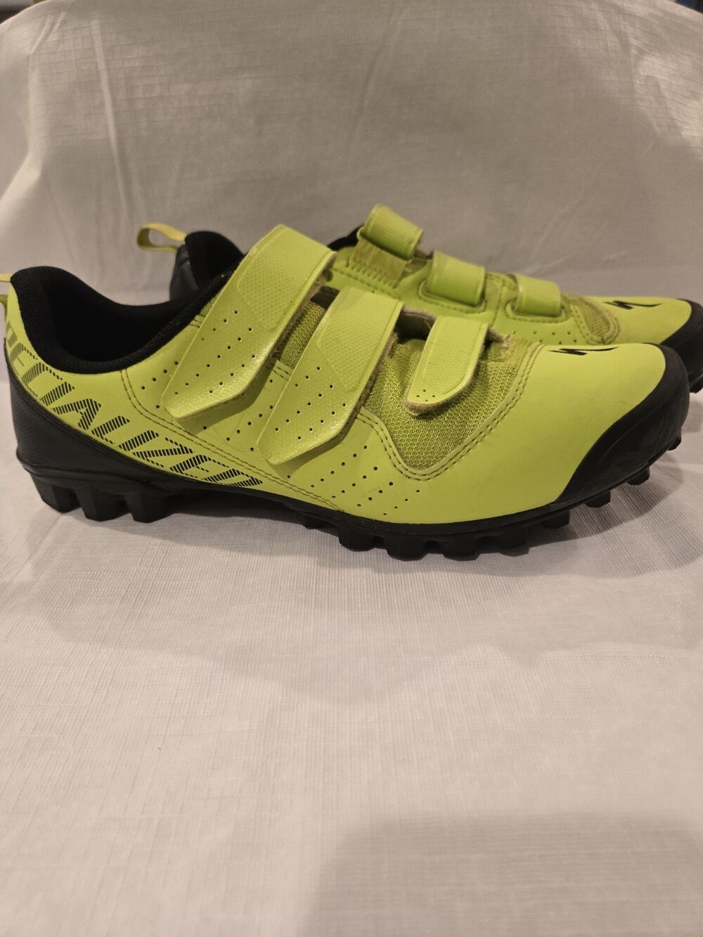Specialized Body Geometry RECON 1.0 Bicycle Shoes Neon Green Size 9.5 Mens